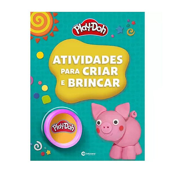 Livro Play Doh Atividades para Criar e Brincar Verde