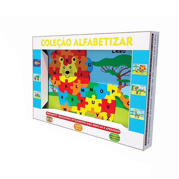 Quebra-Cabeças do 1 ao 10 Brinquedo Infantil Educativo - Tralalá 4