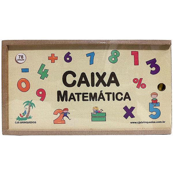 Jogo Números Contas de Matemática. Brinquedos Educativos