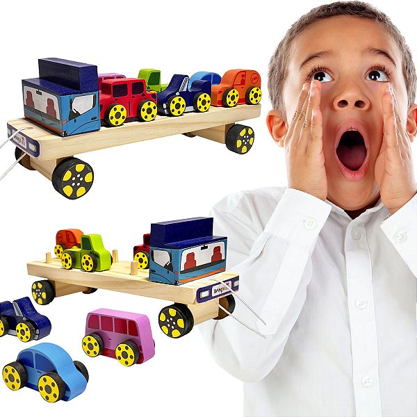 Mini Cegonha Brinquedo Infantil Educativo e Pedagógico