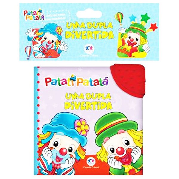 Livro de Tecido Patati Patatá: Uma Dupla Divertida