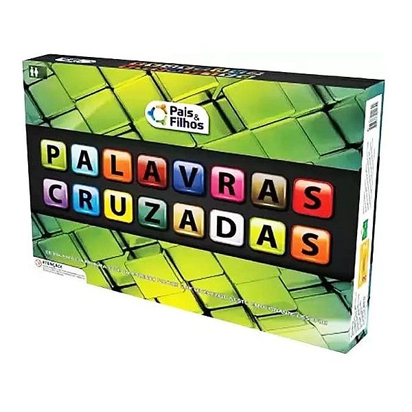 Jogo de Tabuleiro Palavras Cruzadas