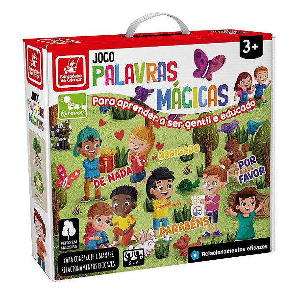 Bingo das Palavras Brinquedo Infantil Educativo - Tralalá 4 Kids