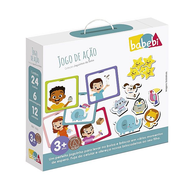 Jogo de Ação Coleção Joguinhos de Bolsa - Tralalá 4 Kids