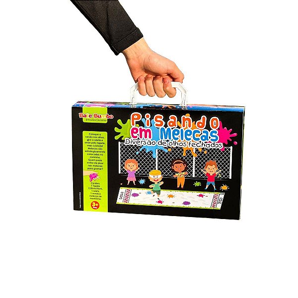 Jogo Sensorial Infantil Educatico Pisando em Melecas
