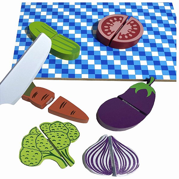 Mutti Legumes Brinquedo Infantil Madeira