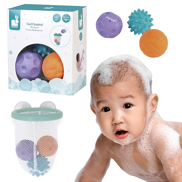 Brinquedo de Banho Infantil Basquete Divertido Cesto Bolinha