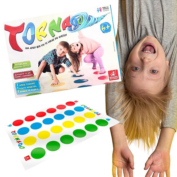 Jogo Infantil Divertido Familia Tornado