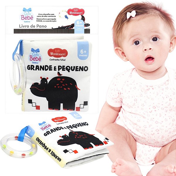 BABY MONTESSORI - CONTRASTES FOFOS! GRANDE E PEQUENO