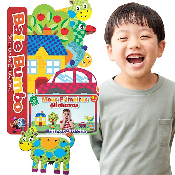 Meus Primeiros Alinhavos Brinquedo Educativo e Pedagógico