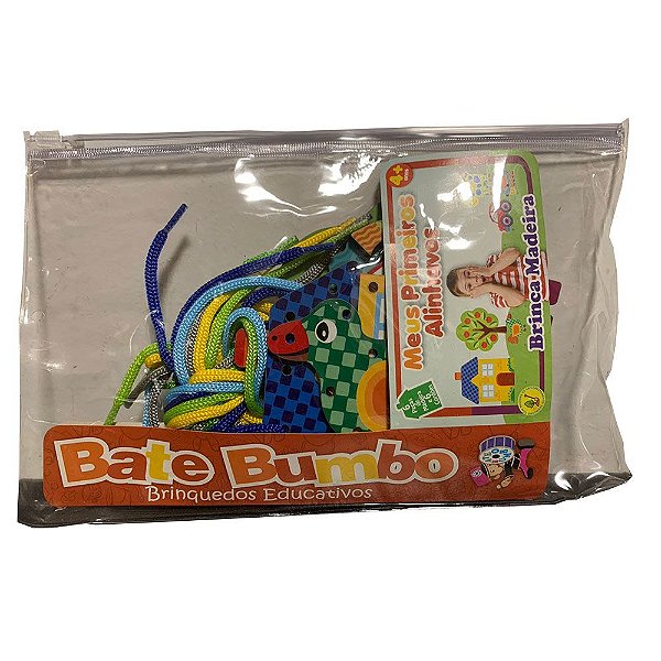 Meus Primeiros Alinhavos Brinquedo Educativo e Pedagógico