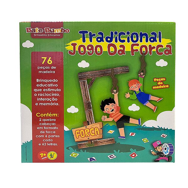 Jogo do Inglês Brinquedo Infantil Educativo e Pedagógico MDF