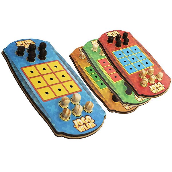 Jogo Ludo Kids em MDF Brinquedo Educativo e Pedagógico Jogo