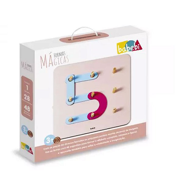 Formas Mágicas Brinquedo Educativo e Pedagógico