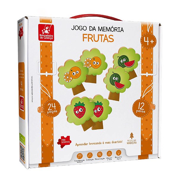 Jogo Memória Infantil Brinquedo Criança