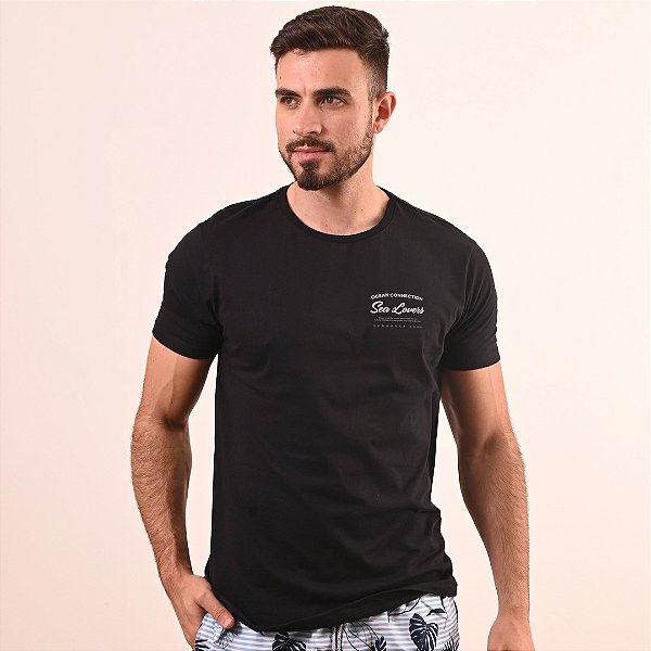 Camiseta Estampada Sea Lovers Masculina