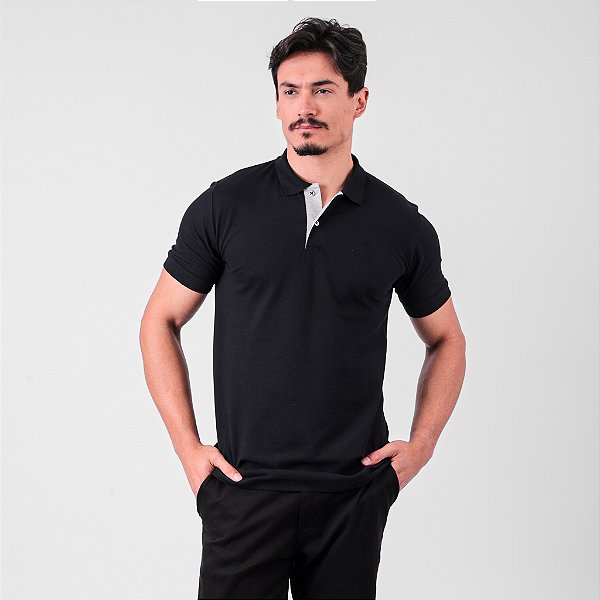 Polo  Piquet Essencial Masculina