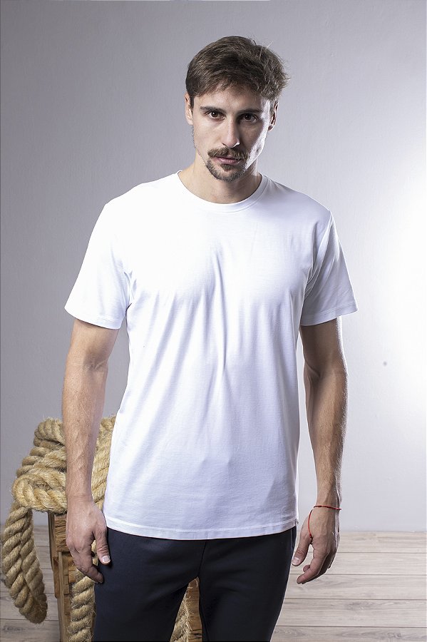 Camiseta Tech Decote Redondo Masculina