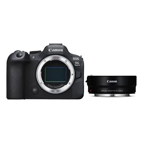 Camera Canon EOS R6 Mark II Corpo c/Adaptador