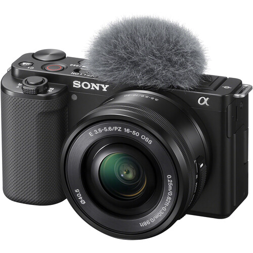 Câmera Digital Sony ZV-E10 Com Lente 16-50mm OSS