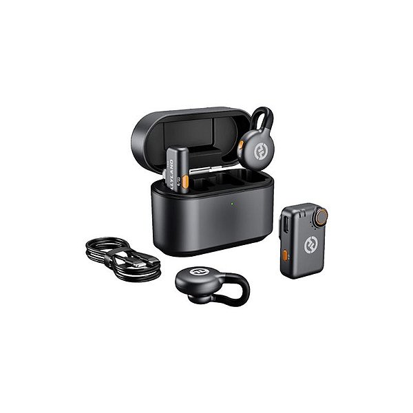 Microfone de Lapela Duplo S/Fio Lark M2s Combo - Entradas IOS , P2 e USB -C