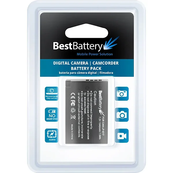Bateria Similar Bestbattery LP-E17