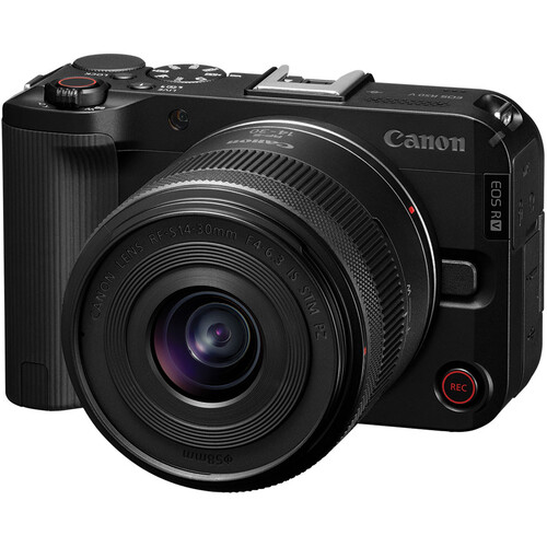 Camera Canon EOS R50 V c/Lente RF 14:30mm IS STM
