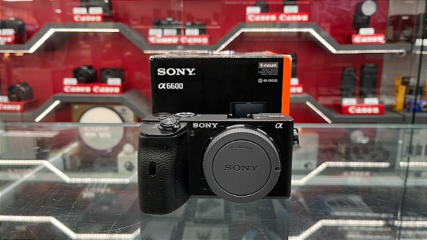 Câmera Sony A6600 corpo - Usada