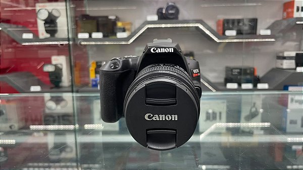 Câmera Canon SL3 c/ lente 18-55mm IS STM - Seminova aprox. 2 mil cliques