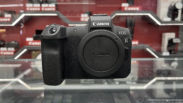 Câmera Digital Canon EOS R corpo - Aprox. 10 mil cliques