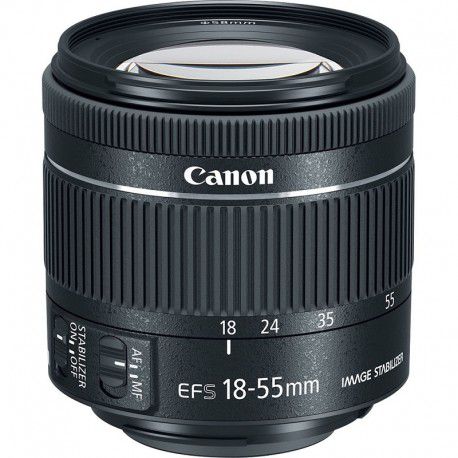 Lente Canon EFS 18-55mm f/4-5.6 IS Stm