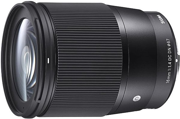 Lente Sigma 16mm f/1.4 Dc Dn Contemporânea Sony E-mount