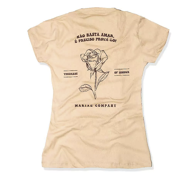 BABYLOOK NÃO BASTA AMAR (LISIEUX BEGE)