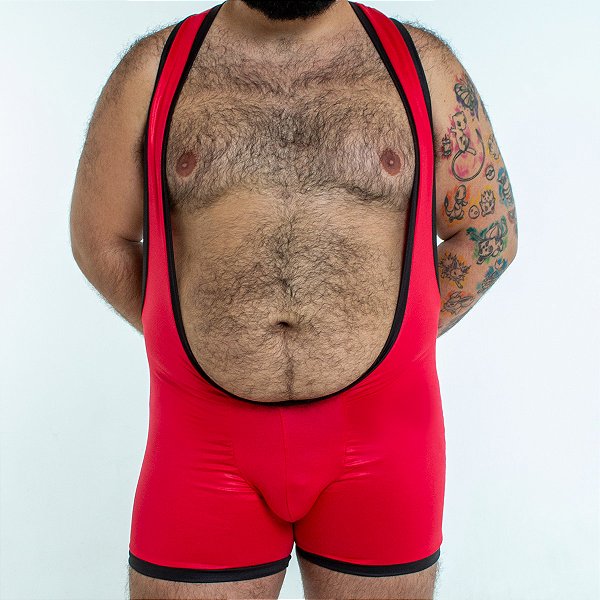 Singlet - Vermelho c/ abertura