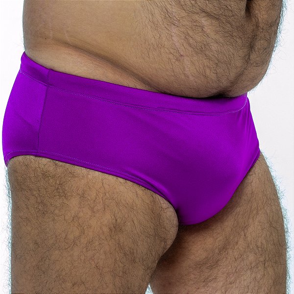 Sunga Clássica Roxo Vibrante