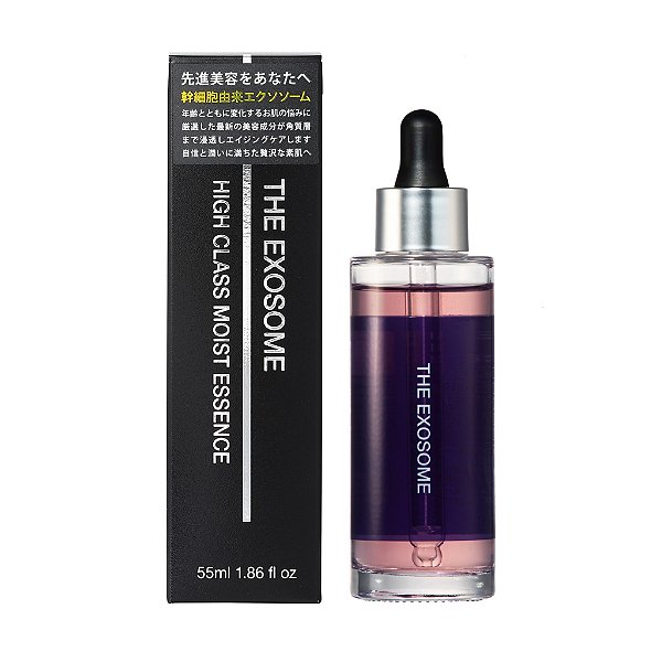 The Exosome High Class Moist Essence 55ml Sérum de Exossomos o mais novo Ingrediente de beleza no mercado