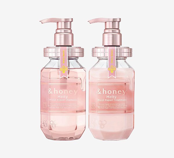 Shampoo + Condicionador Honey Melty Moist  430 ml cada