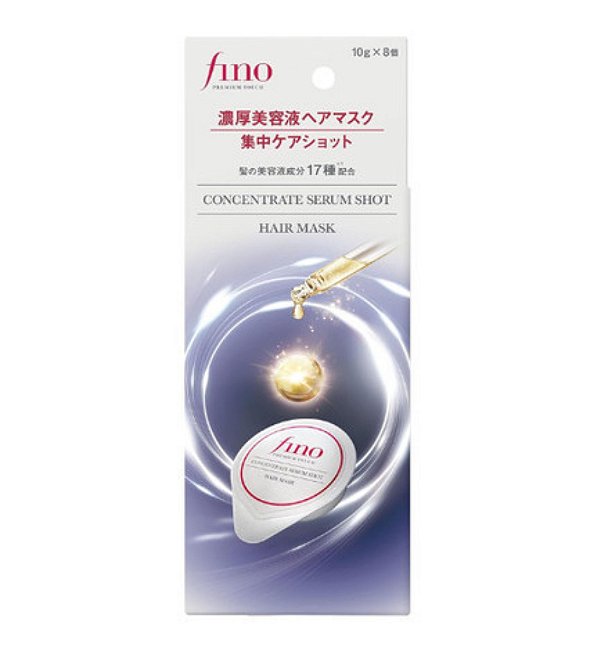 Máscara Fino Concentrate Sérum shot Hair Mask caixa com 8 unidades