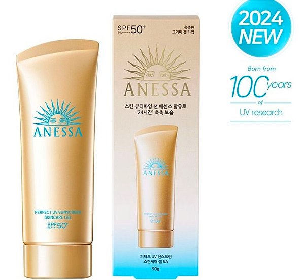 Protetor Solar Anessa Perfect Uv Sunscreen Skincare Gel SPF 50+PA++++ 90g - Shiseido