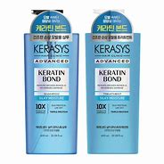 Kerasys Keratin Bond Silk Moisture 600ml Shampoo + 600 ml condicionador de tratamento