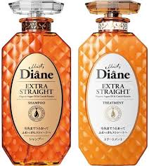 Kit Shampoo e condicionador Diane Extra Straight - 450 ml cada