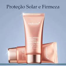 Medicube Collagen Firmina Sun Cream SPF50 . Protetor Solar 50 ml