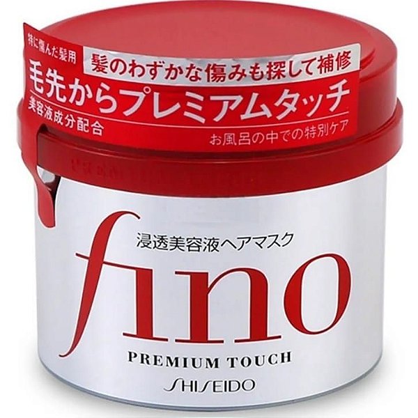 Fino shiseido Máscara de hidratação para os cabelos