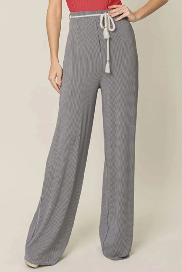 Calça Pantalona Malha MVS