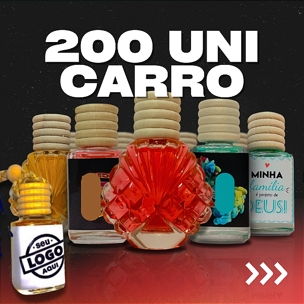 200 Aromatizantes Carro
