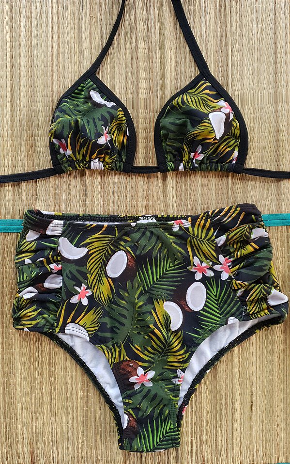 Bíquini Hot Pants/ Curtininha
