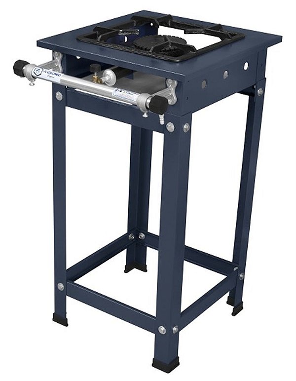 FOGÃO INDUSTRIAL  30X30 A GÁS ALTA PRESSÃO JL COLOMBO