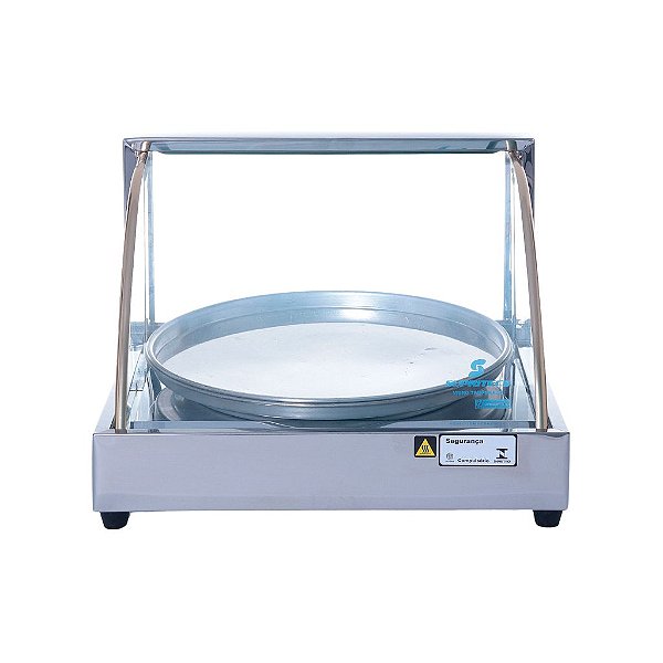 Estufa Elétrica Vidro Curvo Com 1 Porta Pizza – Linha Luxo