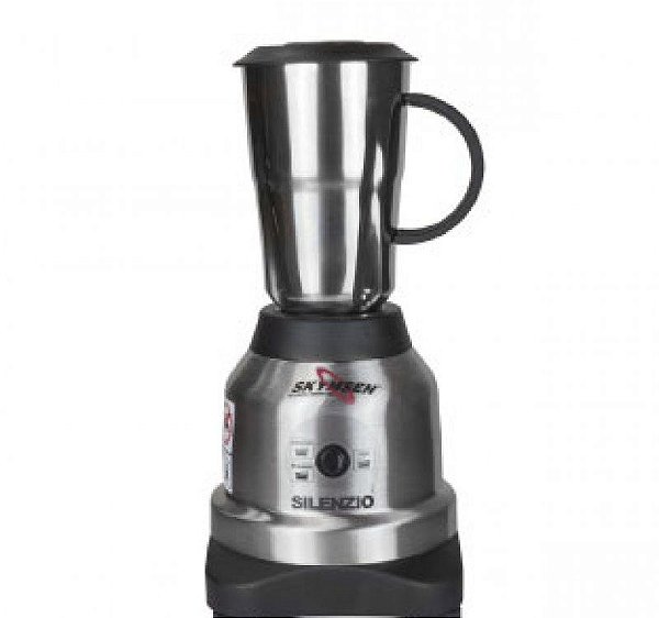 LIQUIDIFICADOR INOX COPO INOX, ALTA ROTAÇÃO, 1,5 LITROS - SILENCIOSO