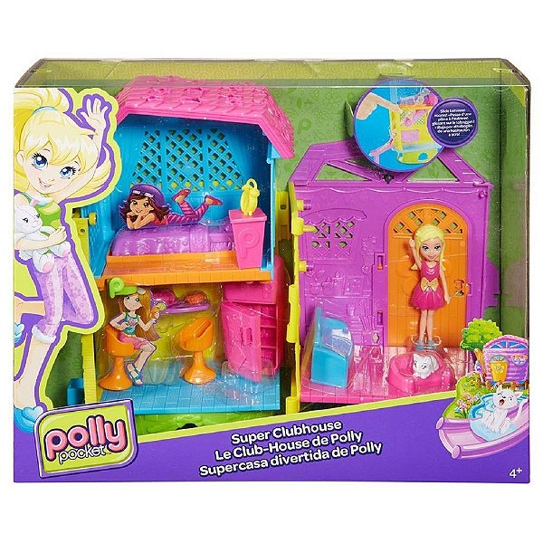 Polly Pocket Playset Sala de Jogos